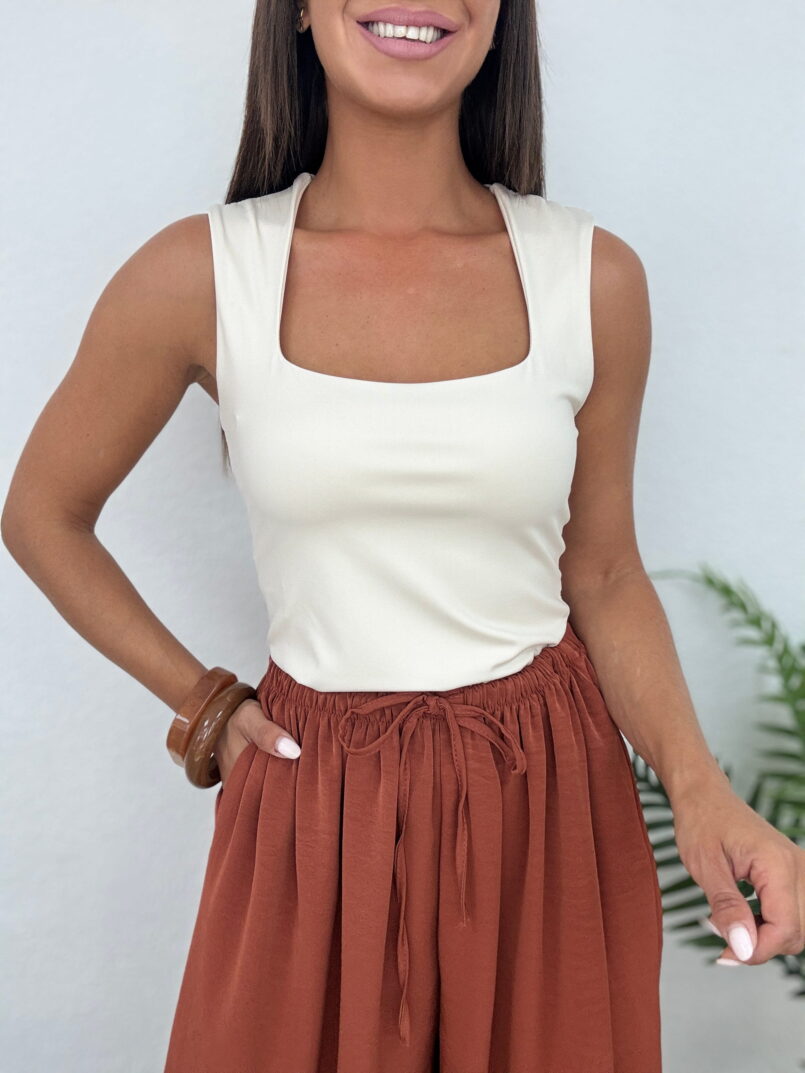 TOP BASIC LICRA BEIGE
