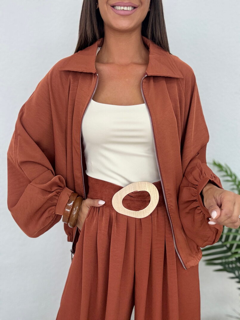 BOMBER OVERSIZE TEJA
