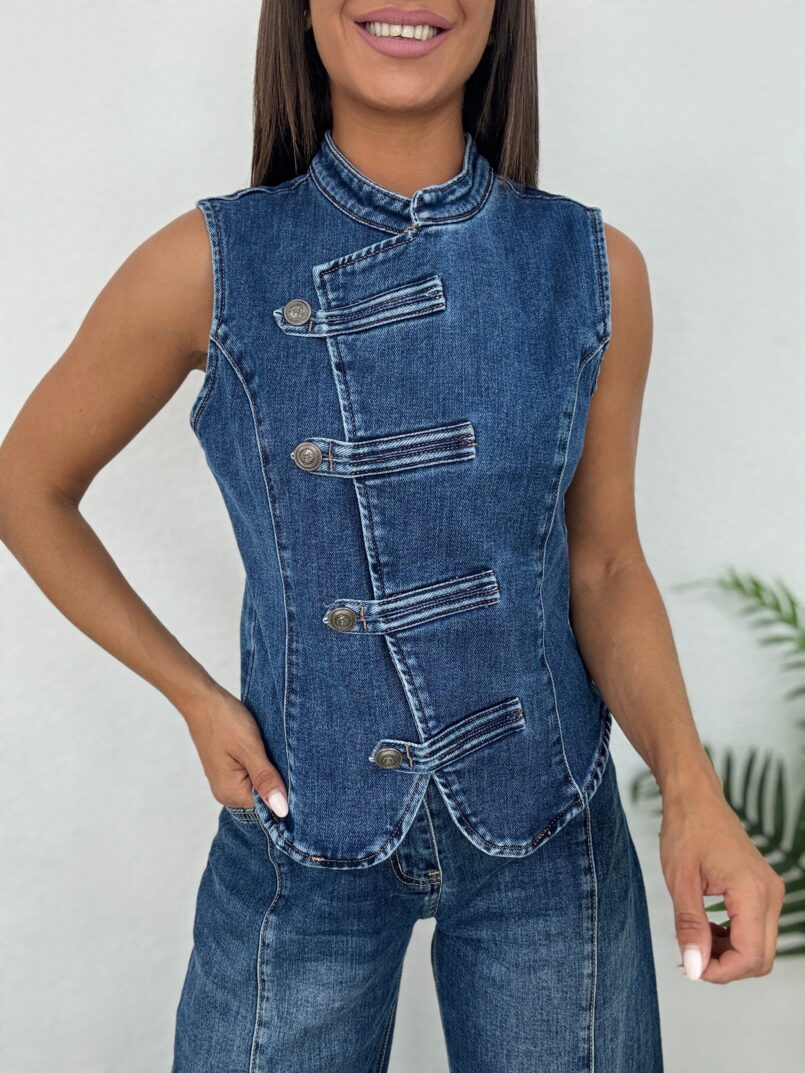 CHALECO DENIM TOKIO