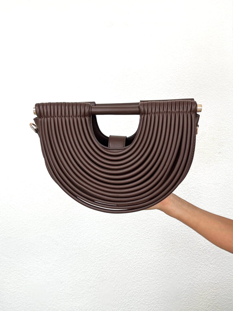 BOLSO GAIA MARRON